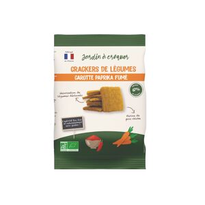 Crackers de légumes bio - Carotte paprika fumé 70g