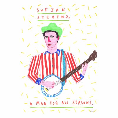 Sufjan Stevens | A4-Kunstdruck