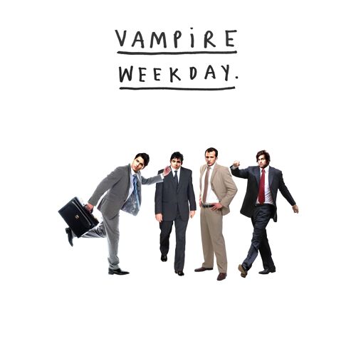 Vampire Weekday | A4 art print