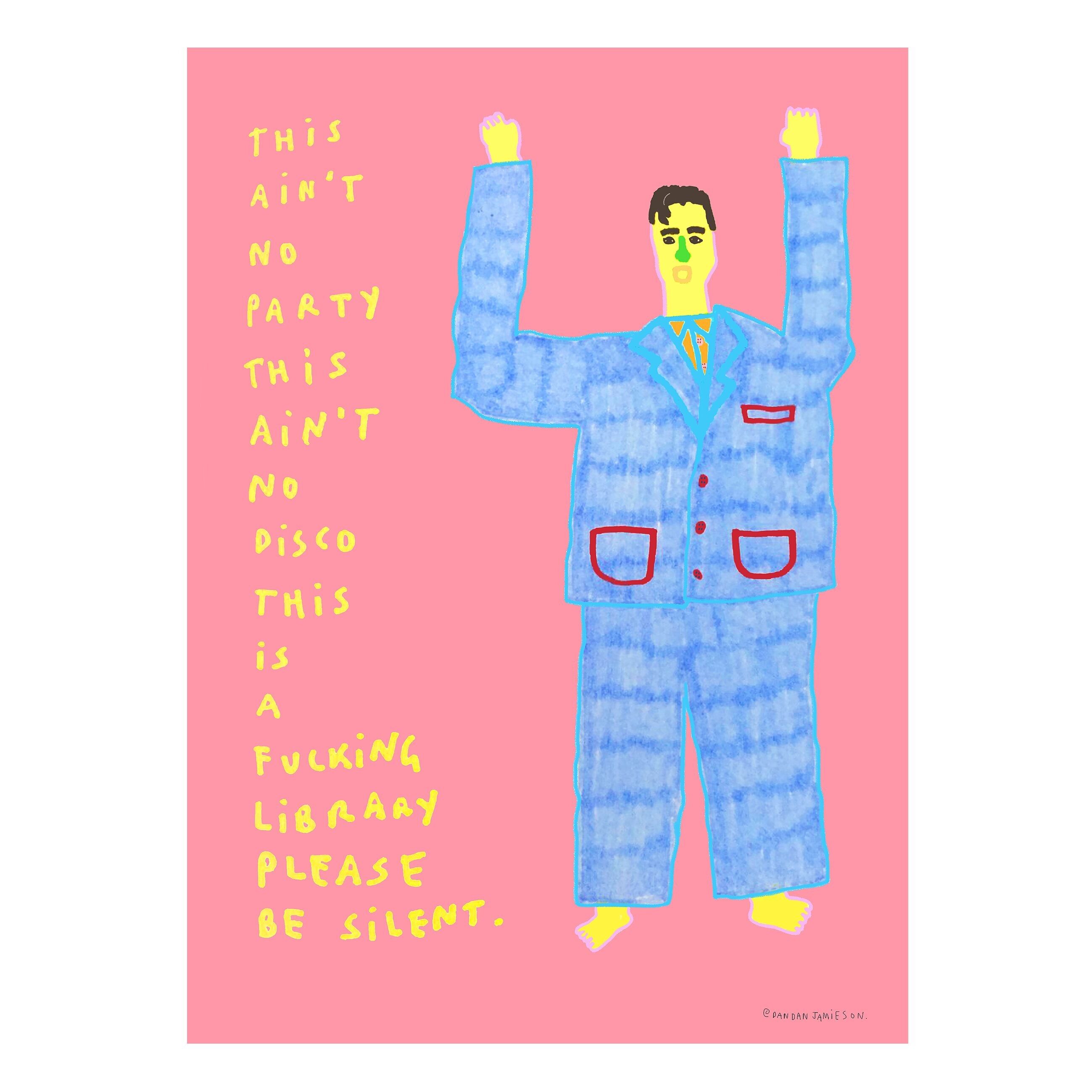 Ce n’est pas une fête | Tirage d'art A2