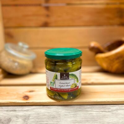 Sweet and Sour Pickles ORGANIC 37Cl - 190G