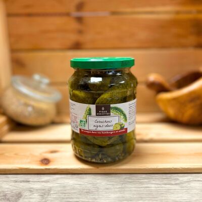 Sweet and Sour Pickles ORGANIC 72Cl - 370G