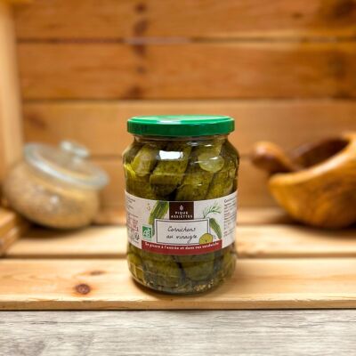 ORGANIC Vinegar Pickles 72Cl - 370G