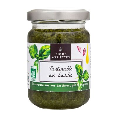 Organic Basil Spread 120g