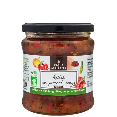 ORGANIC Red Pepper Relish 325G