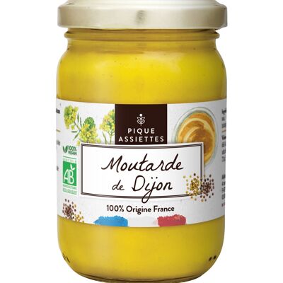 Organic Dijon mustard 100% Origin France 200G