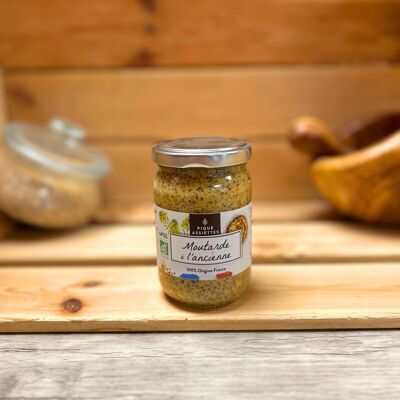 Organic Old-Fashioned Mustard 100% Origin France 200G