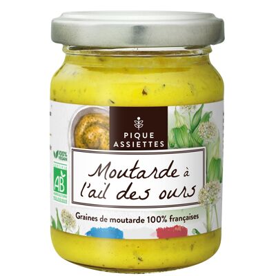 Moutarde à l'Ail des Ours BIO 100% Graines Françaises 125G