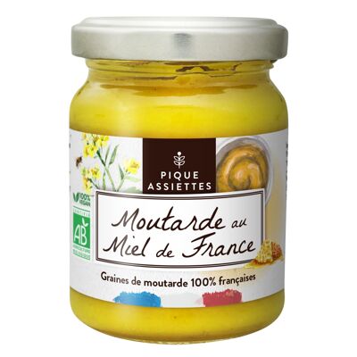 Semi di senape francese biologica al miele 100% francese 125G
