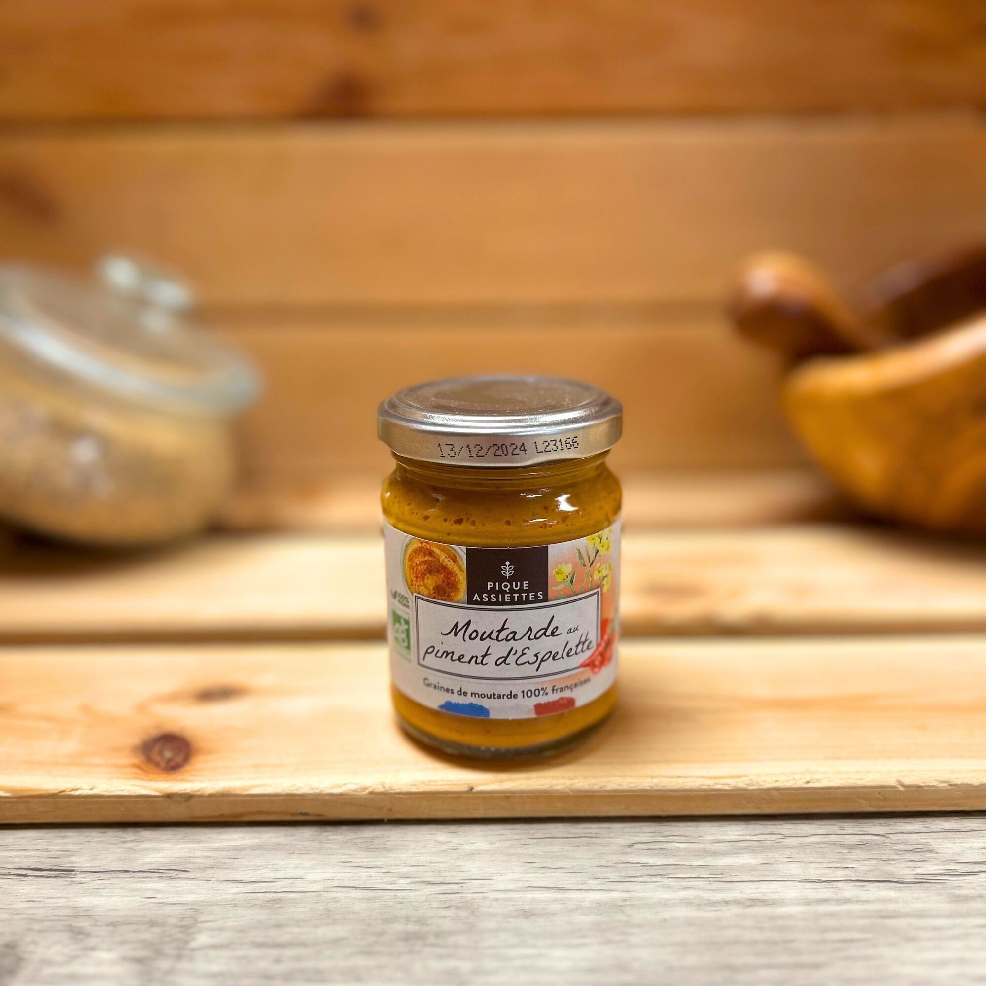 Semi Di Senape Al Pepe Di Espelette Bio 100% Francese 125G