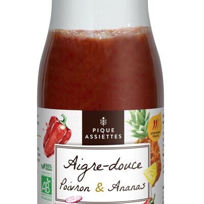 Pique Assiettes -- Sauce aigre douce bio - 130 ml – Pique Assiettes bio