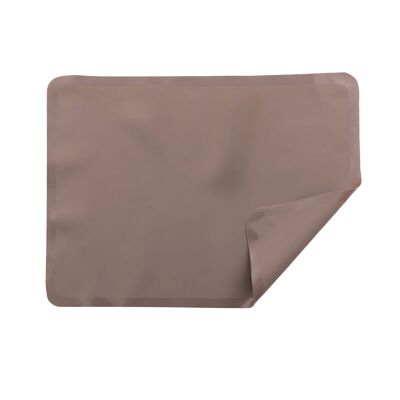 Taupe silicone baking mat 37.5x27.5cm