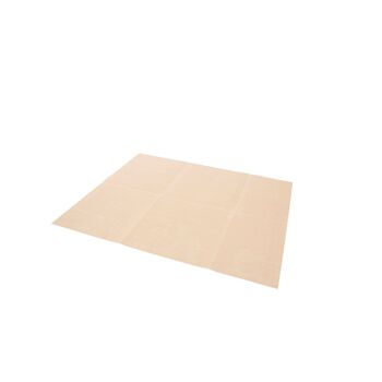 Tapis de cuisson professionnel en silicone et fibre de verre blanc 40x30cm