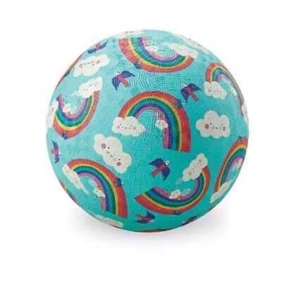 18cm Spielplatzball - Regenbogen - 3a+