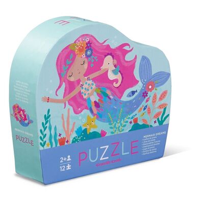 Mini Puzzle - 12 pieces - Mermaid Dream - 2a+