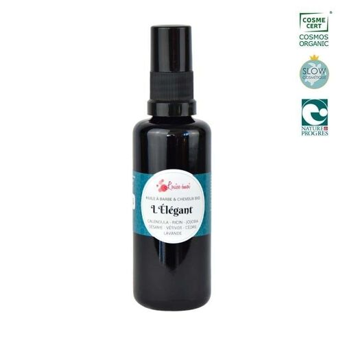 Huile L'Élégant - 50ml certifiée Bio