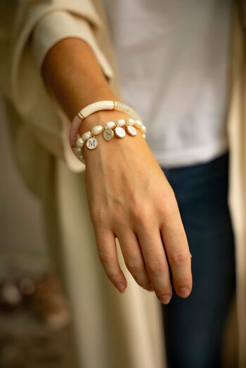 Le bracelet en perles d'eau douce Mama 2