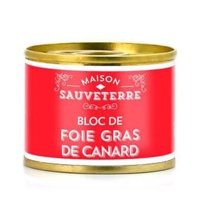 Bloc de foie gras de canard origine France