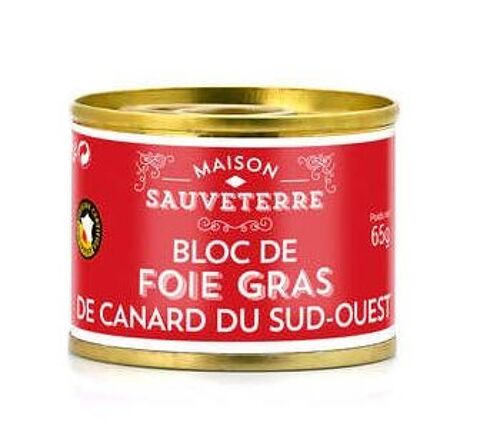 Bloc de foie gras de Canard IGP Sud Ouest