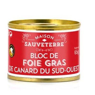 Bloque de foie gras de pato IGP Suroeste