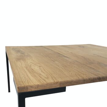 Table basse Lugano - chêne huilé 110x60 cm 4