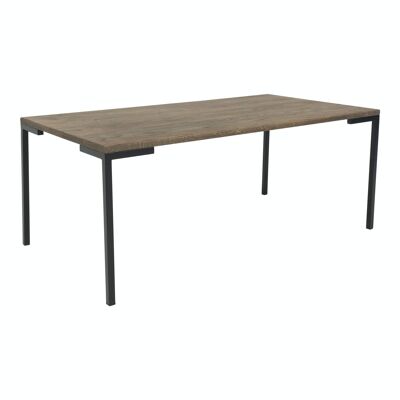 Table basse Lugano - chêne fumé huilé 110x60 cm