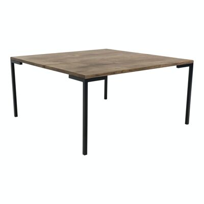 Tavolino Lugano - rovere oliato affumicato 90x90 cm