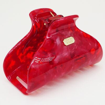 Alicate Margaux - Rojo cereza forma bola 7 cm