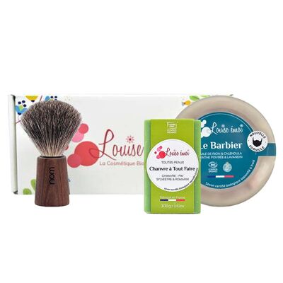 Coffret Apprenti Barbier - Kit de rasage