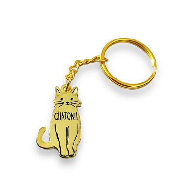 ¡Llavero gatito!