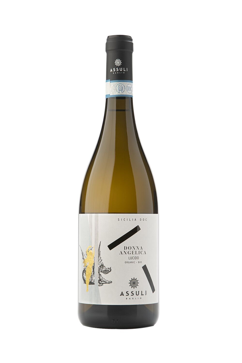 Donna Angelica, Sicilia DOC 2021, ASSULI, runder und eleganter Weißwein