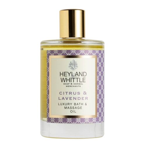 Citrus & Lavender Luxury Bath & Massage Oil 100ml