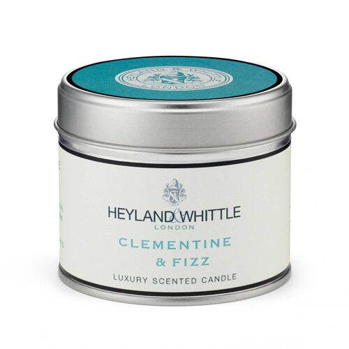 Classic Clementine & Fizz Candle in a Tin 180g