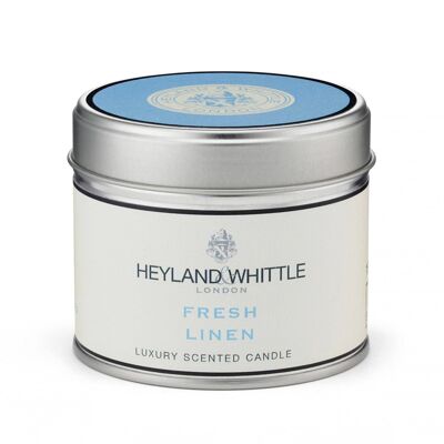 Classic Fresh Linen Candle in a Tin 180g