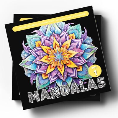 Libro da colorare - Mandala 1