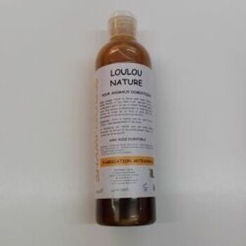 Shampooing liquide  Bio et  Nature & Progrès 250 ml non parfumé pour chiens ou chats "LOULOU NATURE" 2