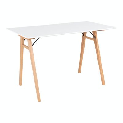 Vojens Desk - white/natural