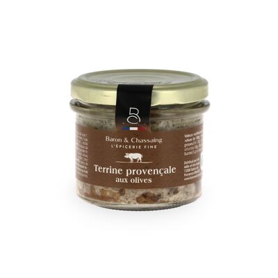 Provencal terrine with olives
