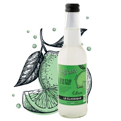 Kéfir de Fruit BIO - Kéfirade Citron 33CL