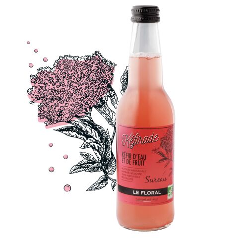 Kéfir de Fruit AB - Fleur de Sureau 33CL