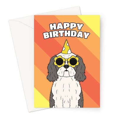 Alles Gute zum Geburtstagskarte | Shih Tzu Hund A6 oder 7x5" Karte