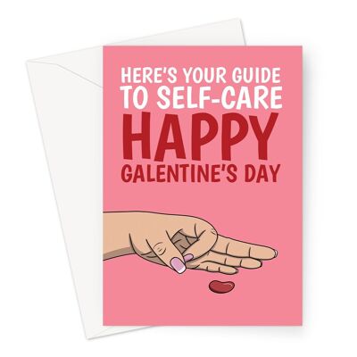Rude Galentines Karte | Freche Valentinskarte für Sie