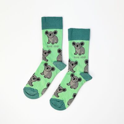 Calzini Koala | Calzini di bambù | Calzini verdi | Calzini australiani