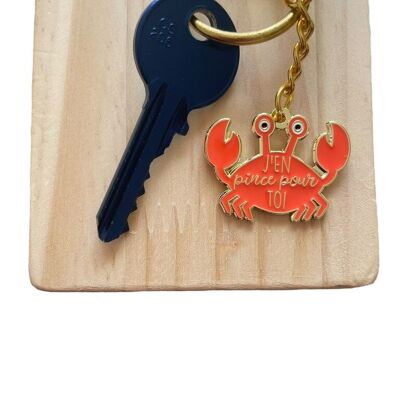 I have a crush on you key ring