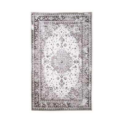 Havanna Teppich - schwarz/weiß 160x230 cm