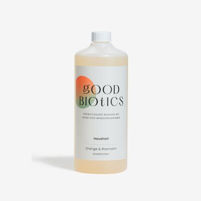 Probiotic cleaning concentrate for household
