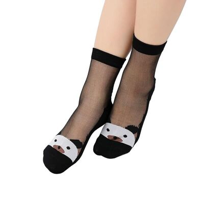Teddy bear - The ultra-resistant voile sock - Perfect for Mother's Day 2024