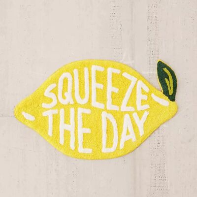 Squeeze the Day Lemon Bath Mat🍋
