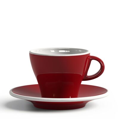 CUP AND SAUCER 170 CC RED GARDENIA