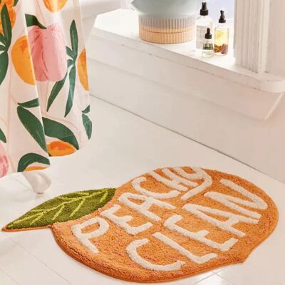 Peachy Clean Bath Mat🍑